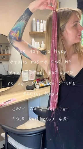 is this effort?  #hairstylistlife #hairstylistproblems #hairreels...