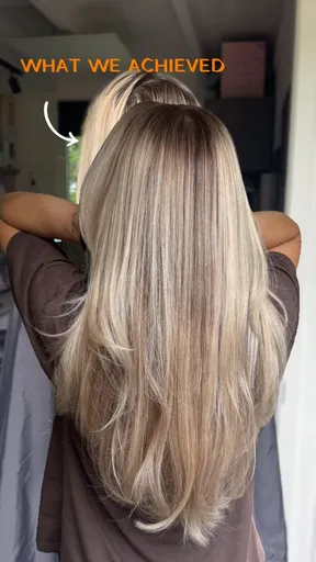 we both had happy shivers when the job was done #kappernoordholland #haircolorist #hairtransformati...