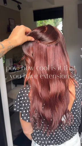 Not saying you need extensions… but 👀✨ I mean… look at that hair. 🤍 #wefthairextensions #hairexten...